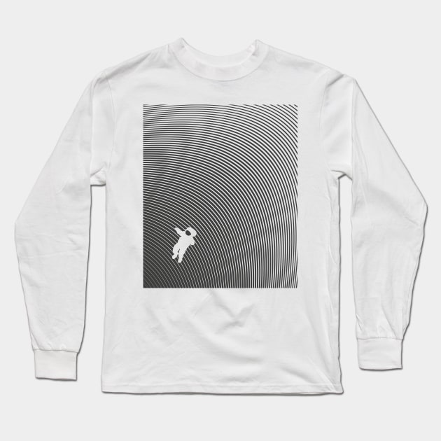 Floating in space Long Sleeve T-Shirt by lacabezaenlasnubes